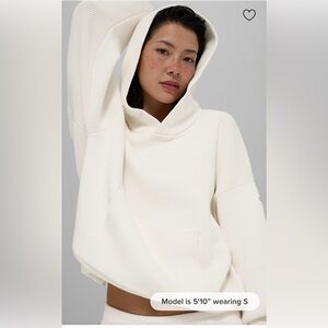 [ALO] Scholar hooded sweater